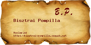Bisztrai Pompilla névjegykártya